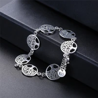 silver 925 bracelets for women life of tree bracelet bangle fashion jewelry accessories birthday gifts pulseras femme