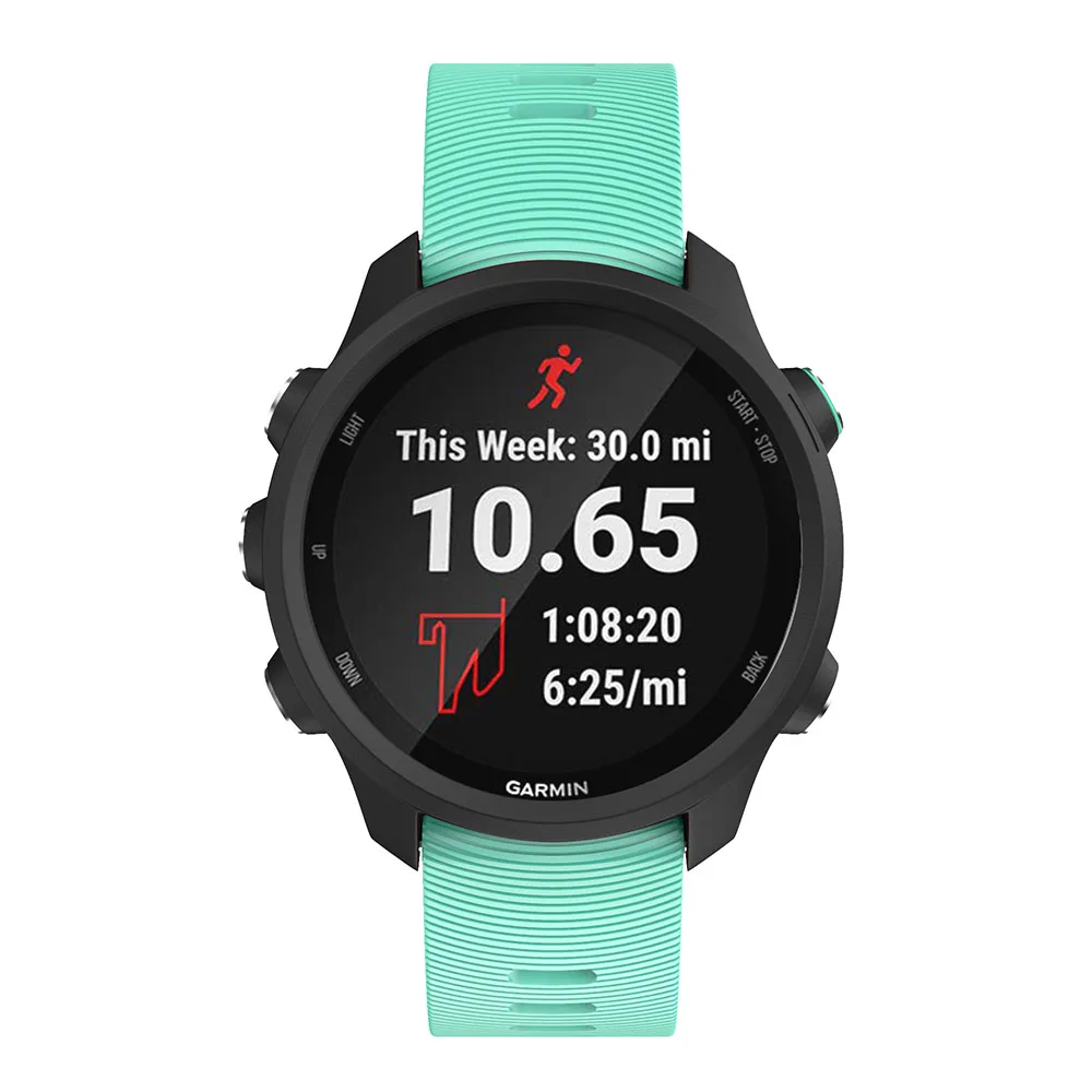 Ремешок для часов, умный Браслет Vivoactive 3 для Garmin Forerunner, 245 м, 245, 20 мм, силиконовый, 645, цветной браслет, для спорта на открытом воздухе