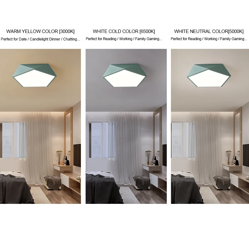 18 Вт/36 Вт/48 Вт/72 Вт пульт дистанционного управления фойе потолочная Светодиодная