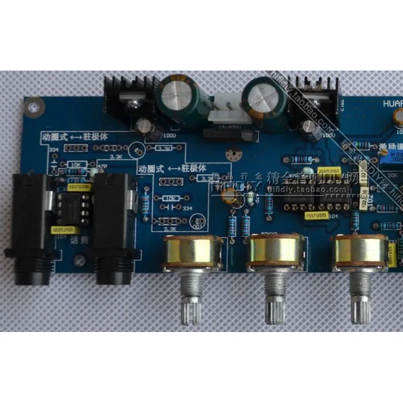 Плата усилителя лихорадки tone board караоке плата NE5532 + M65831 LM4610 one board|tone board|ne5532 boardboard |
