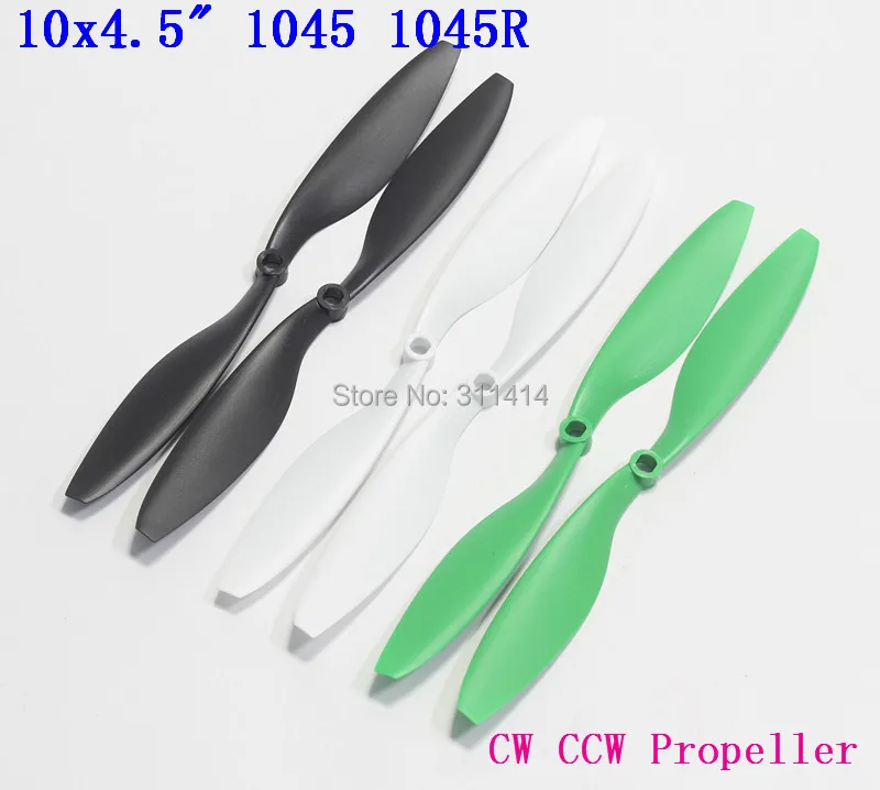 5 пар/10 шт. ABS 10x4 &quot1045 1045R CW CCW Пропеллер для DJI F450 500 F550 FPV Multi-радиуправляемый