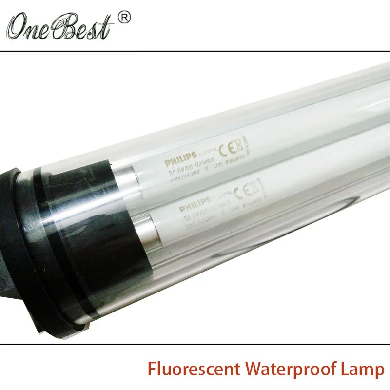 HNTD 42 Вт Флуоресцентный Водонепроницаемый взрывозащищенный свет T5 двойные трубки