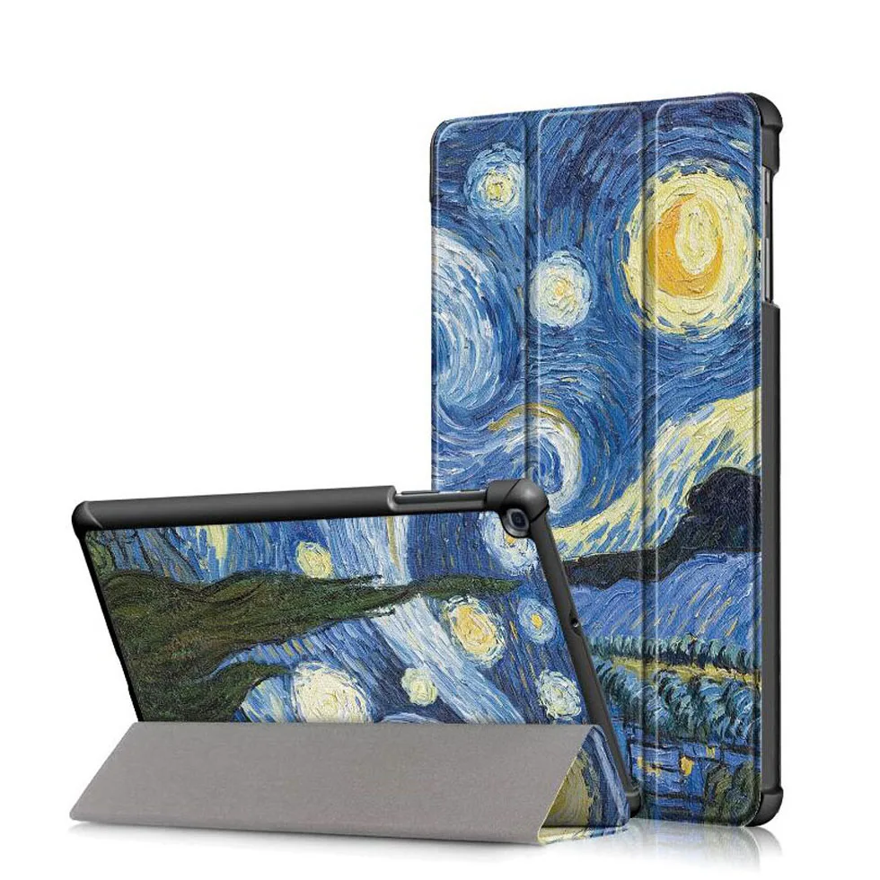 Чехол Funda для samsung Galaxy Tab A 10,1 SM-T510 SM-T515 чехол-подставка из искусственной кожи для samsung Tab A 10,1 T510 T515 чехол