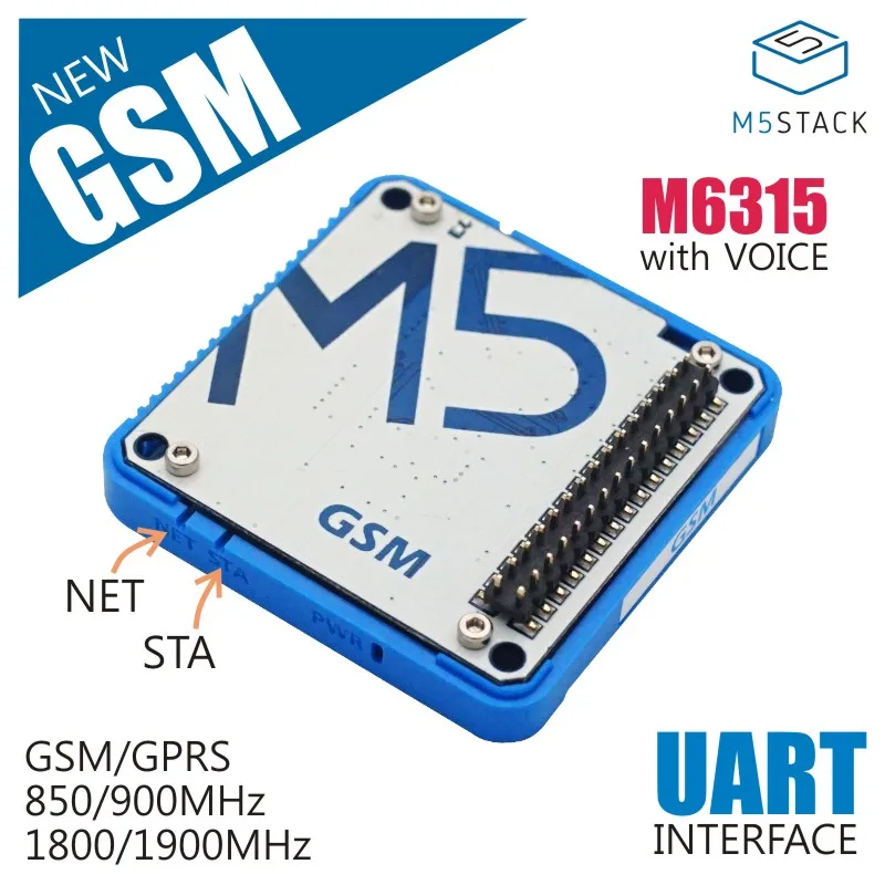 M5Stack Official GSM Module Industrial Wireless Communication GSM/GPRS M6315 | Компьютеры и офис