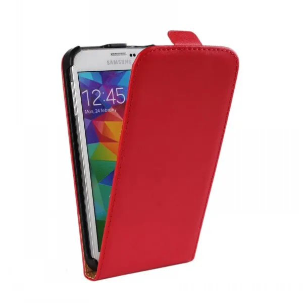Красный S8 плюс крышка для Samsung S3 мини Чехол Флип кожаный Coque для Galaxy A5 A7 A3 S6 S7 край S4 S5 мини Примечание 5 4 3 2 принципиально - Цвет: Красный