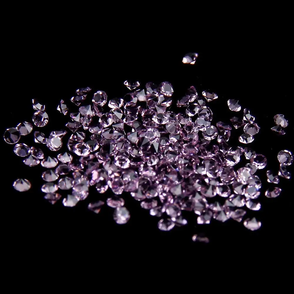 15 Light Amethyst 1,1 мм 1440 шт новое поступление круглые кубические красоты блестящее стекло копия циркония камни класса ААА для 3D ногтей дизайн украшения - Цвет: 15 Light Amethyst