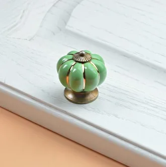 10 шт. 40 мм керамическая ручка для шкафа Мебельная ручки ящиков комода двери винт