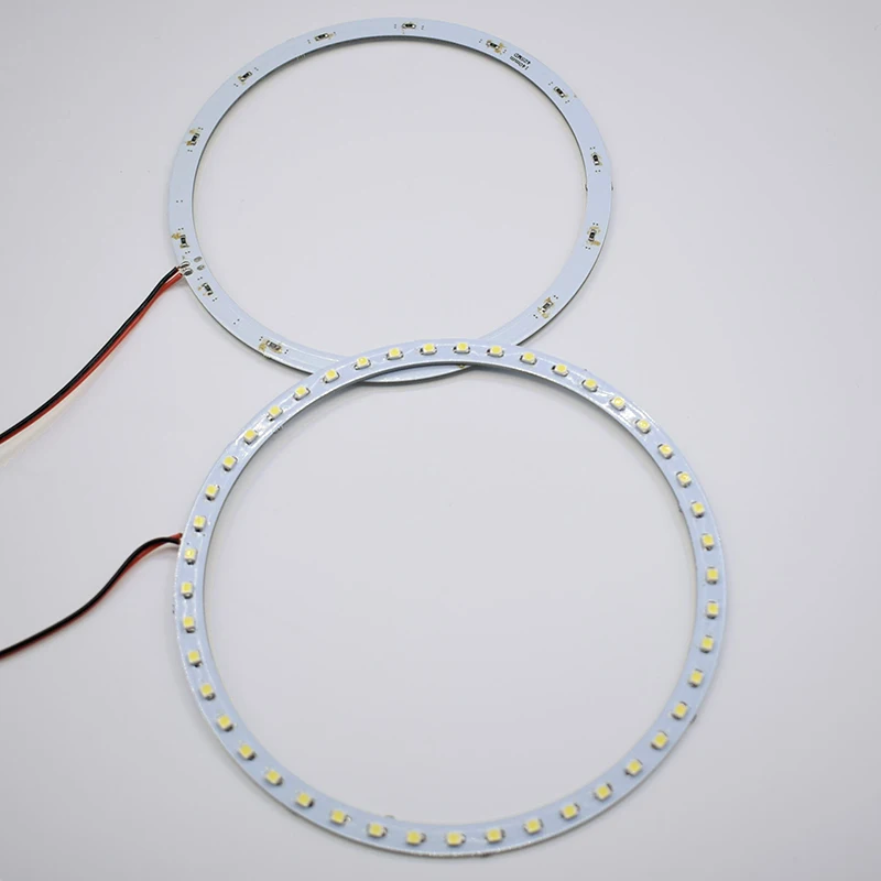 2 шт. x белый 140 мм 3528 42 SMD СВЕТОДИОДНЫЙ Автомобильный свет ангельские глазки