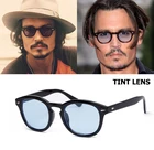 Солнцезащитные очки JackJad в круглой оправе, брендовые дизайнерские очки в стиле Джонни Депп лемтош
