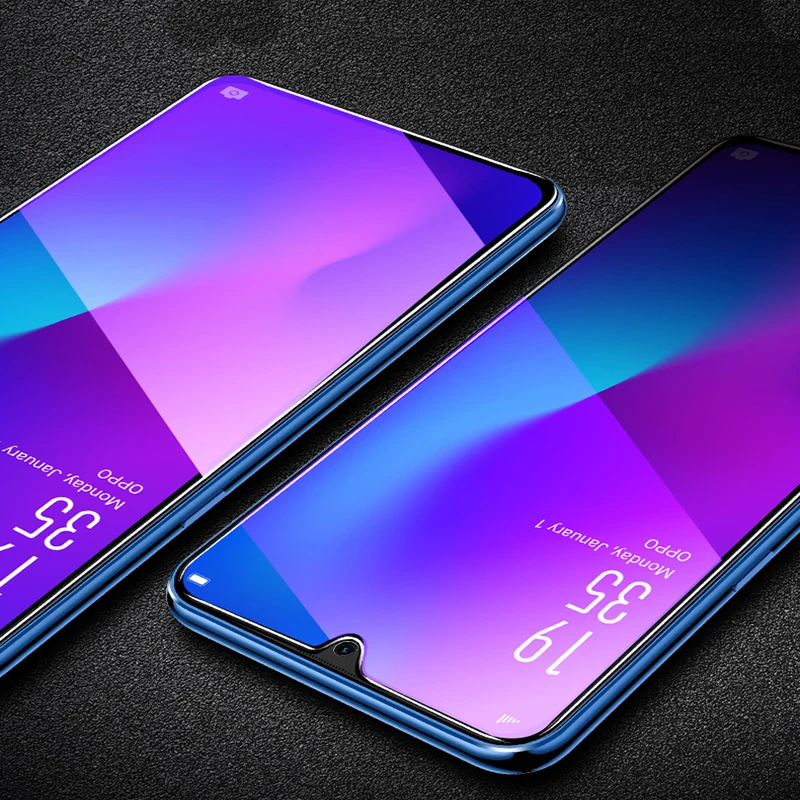 Микроданные для OPPO R17 R17pro RX17 Pro HD 2.5D анти-синее закаленное стекло полное покрытие