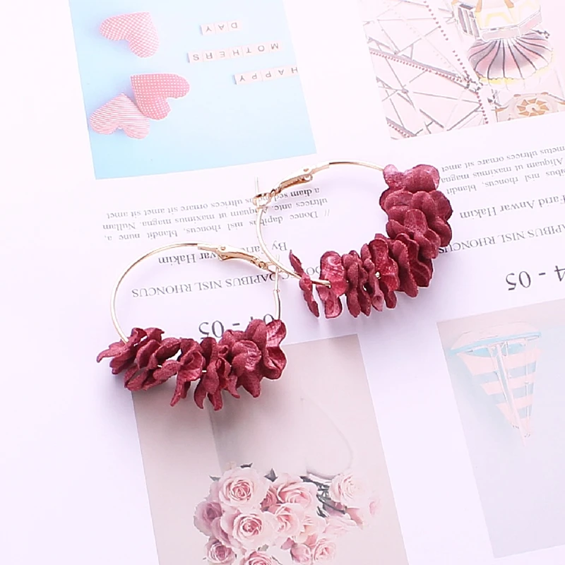 2019 Новое поступление Горячие моды лепесток сочетание Bijoux fantaisie Femme
