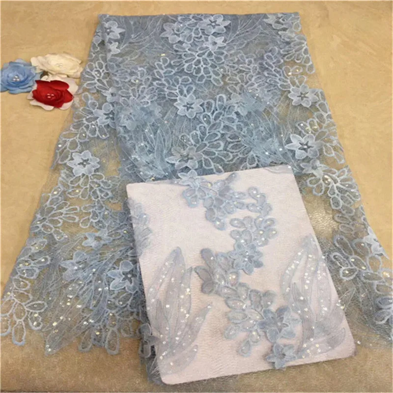 

sequins floral embroidery pure white french lace Guipure solid African tulle fabric High Quality Soft Skin Healthy 5 yards pink