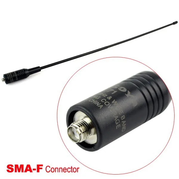 10pcs NAGOYA NA-771 Dual Band Handheld Radio Soft Antenna SMA Female For Kenwood Handheld Antenna Baofeng UV-5R UV-82 UV6R UV-9R
