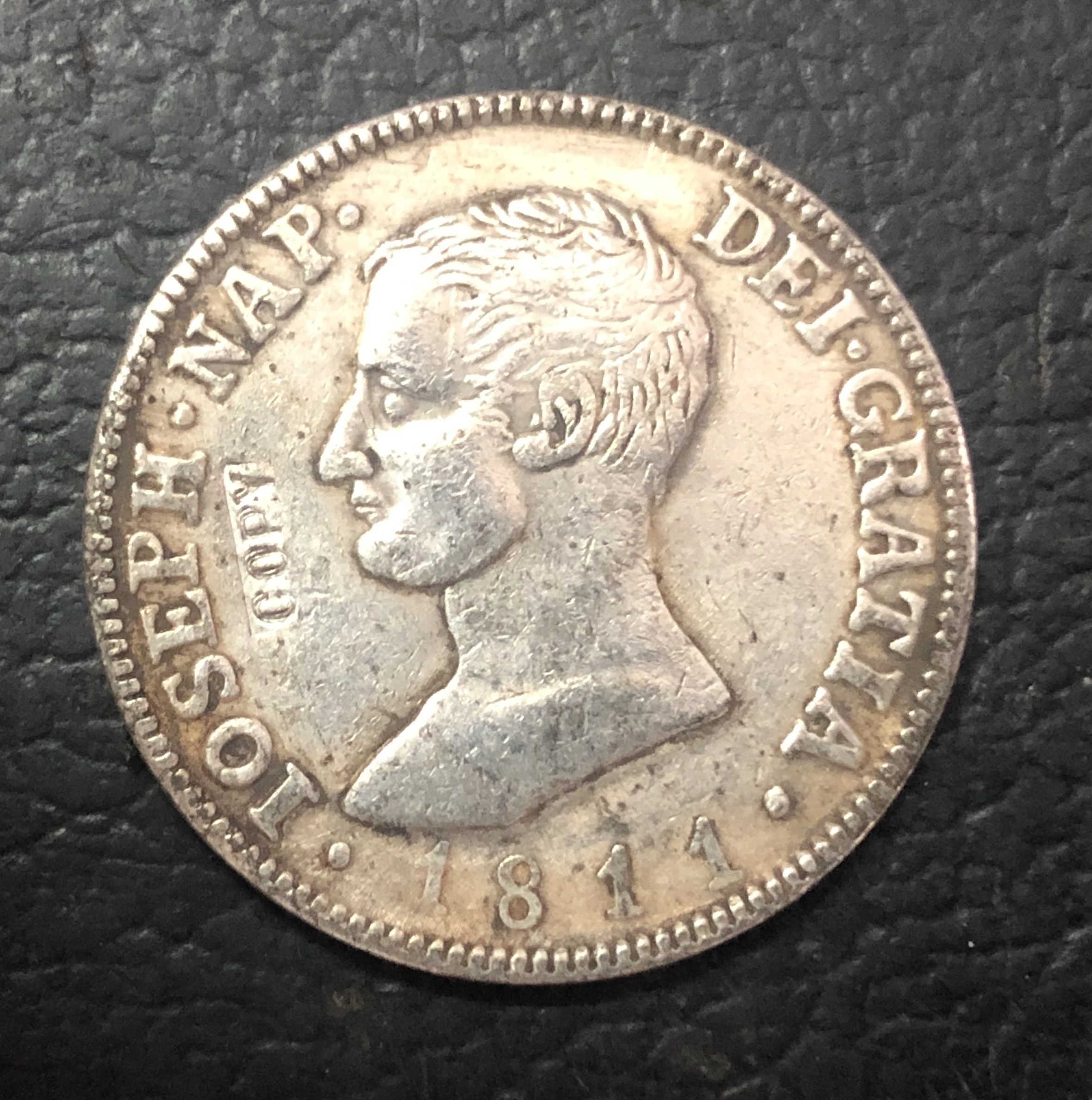 Испанская Серебряная монета 1811 RS 4 Reales Jose I Bonaparte|silver coin panda|silver coins cheapcoin operated timer for pc