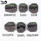 Наборы штампов S06WF2C, S103, S03B, S1510TX, S06FL, S0625WF для обжимных инструментов AM-30 LS AN