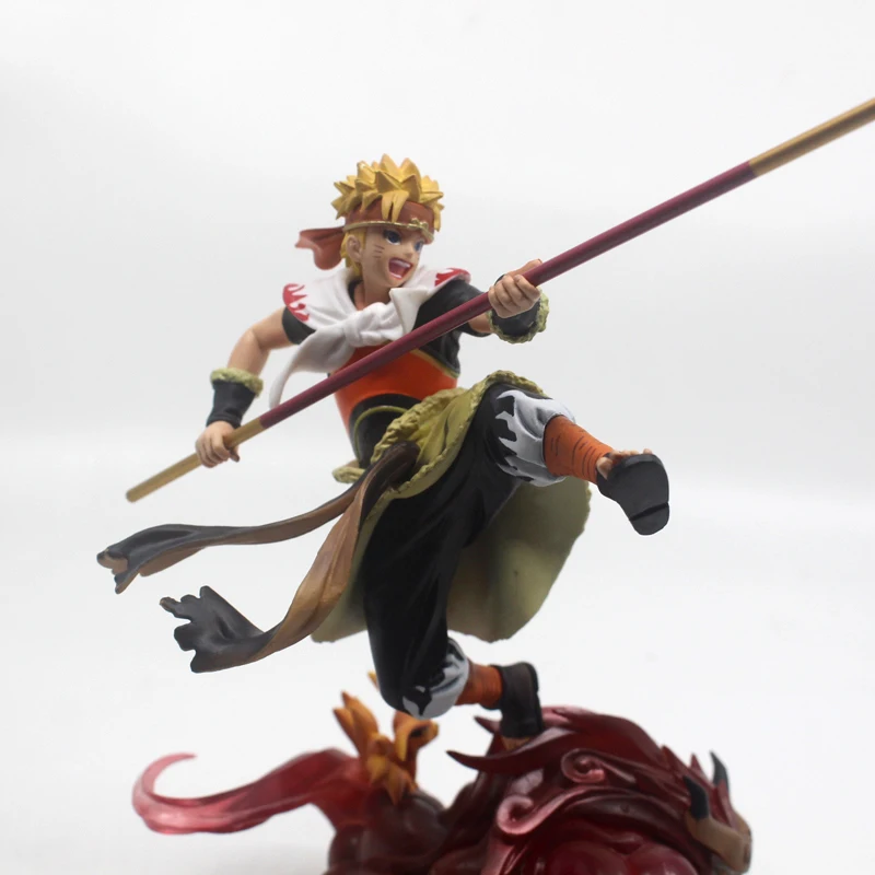 Наруто фигурка хвост зверь Вихрь большой Самурай Qitian Dasheng Sun Wukong коллекция