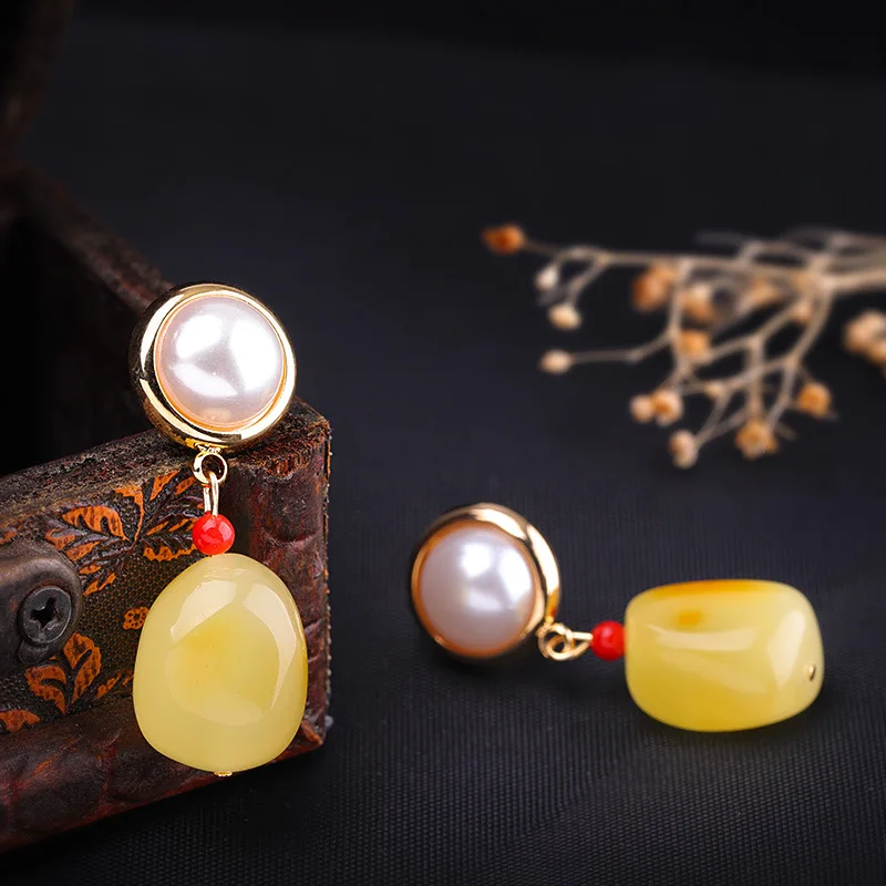 

Женские серьги из серебра 925 пробы, с жемчугом