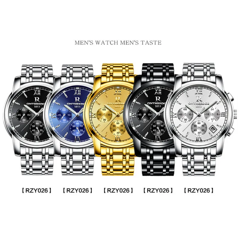 Relojes Hombr новые брендовые Роскошные спортивные кварцевые часы для мужчин 6 шесть