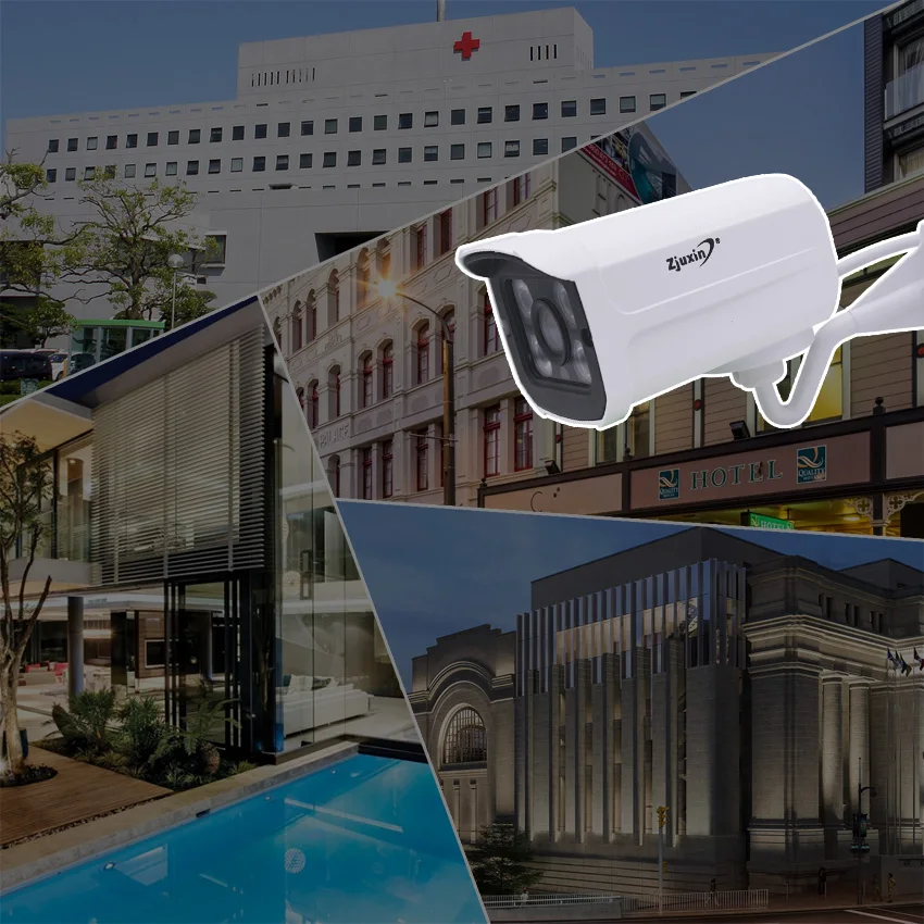 Шт. 1 светодио дный шт. камера AHD P 1080 CCTV водостойкий Открытый 4 Массив LED ночного
