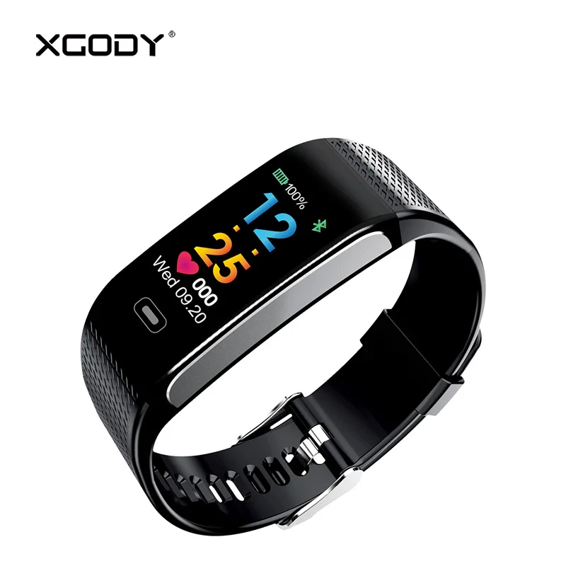 XGODY CK18S Смарт часы с сердечным ритмом для мужчин фитнес браслет Android iOS