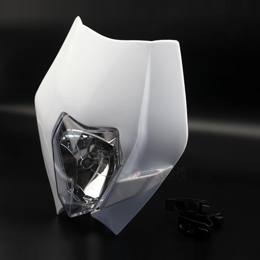 Маска на фару фары в сборе для KTM SX EXC 125 sx EXC 200 250 SX EXC 300 400 SX EXC 450 500 530 Аксессуары для мотоциклов Передние фары