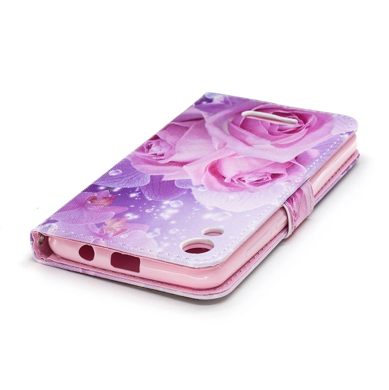 Модный кожаный чехол-бумажник с откидной крышкой для Wiko Lenny4 Lenny3 Lenny2 Lenny 4 3 2 4G LTE розовый защитный чехол для телефона
