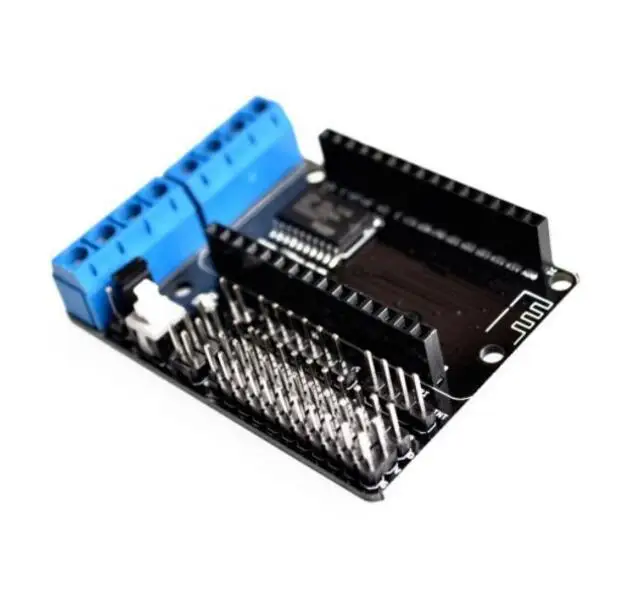 NodeMCU щит для платы двигателя L293D телефона от ESP8266 esp 12E kit diy rc toy wifi smart car remote control |