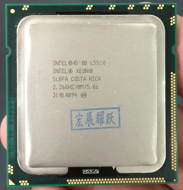 Процессор Intel Xeon L5520 (8 Мб кэш памяти 2 26 ГГц 5 86 GT/s QPI) LGA1366 десктопный процессор 100%