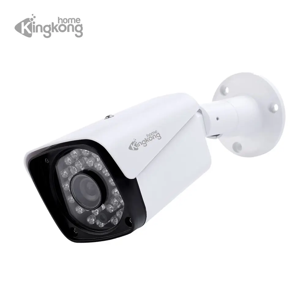 Kingkonghome H.265 2MP IP Камера POE 1080 P видеонаблюдения ONVIF Ночное видение Водонепроницаемый