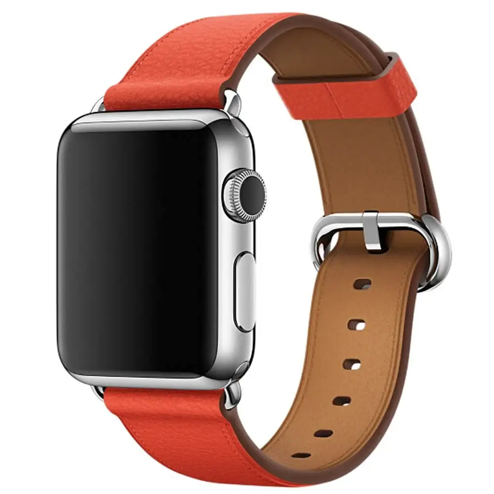 Высококачественный кожаный ремешок для часов Apple Watch Series 4 3 2 1 Iwatch 38/ 42 мм 40/44