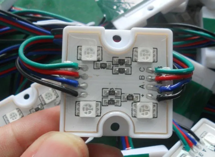Акция! Светодиодный модуль 5050 SMD вход 12 В постоянного тока водонепроницаемый 20 шт.