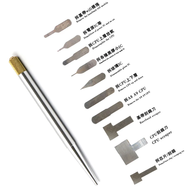 Профессиональный инструмент для удаления процессора W120 набор инструментов