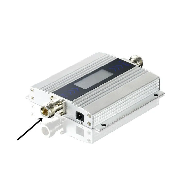 LCD Семейный 3G WCDMA 2100MHz 2100 60db усилитель сигнала мобильного телефона сотового крышка