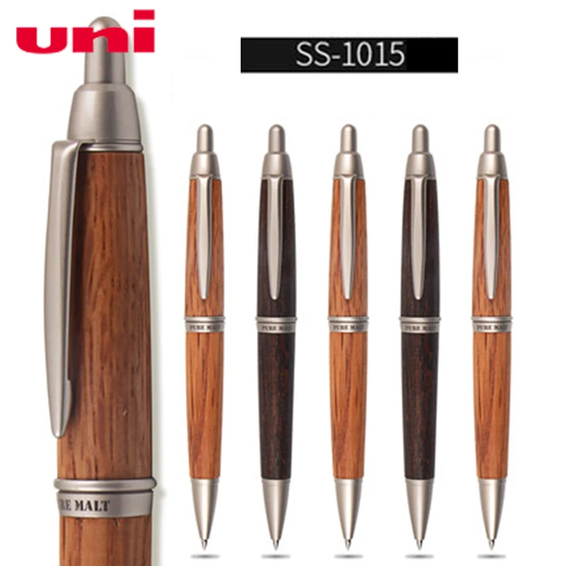 Шариковая ручка Mitsubishi Uni SS 1015 0 7 мм из дуба 2 цвета офисные и школьные