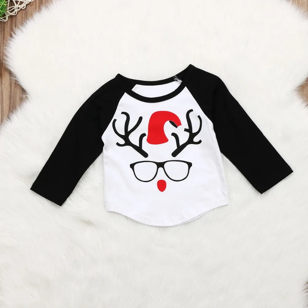 Fuerjia Newborn Kid Infant Unisex Baby Boy Girl Santa Claus Cosplay Costume Clothes Tops T-shirt Shirt | Детская одежда и обувь