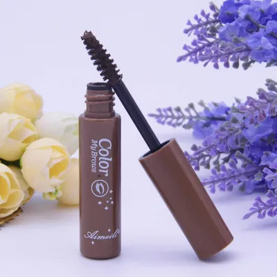 2 Natural brown Водостойкая краска, усилитель бровей, тушь для ресниц, крем, Натуральный гель для бровей, стойкий коричневый, красота, тинт для глаз, набор - Цвет: 2 Natural brown