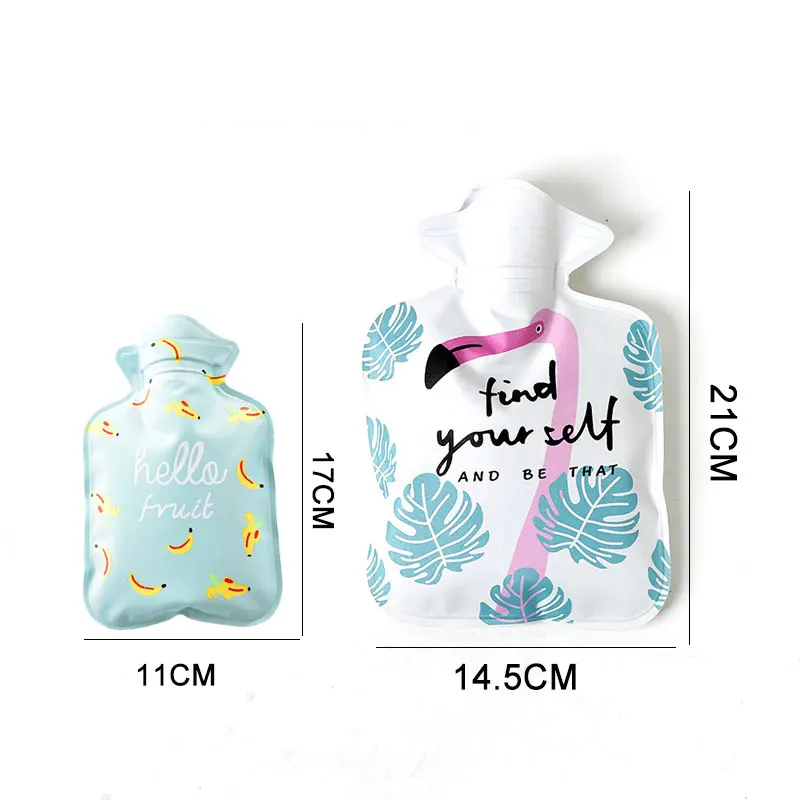 Мультфильм рука Po Теплая бутылка для воды милые мини бутылки горячей маленький