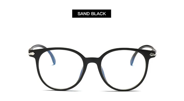 Синий светильник, очки, прозрачные обычные очки для компьютерных игр, модные женские очки, улучшающие комфорт, анти-голубые лучи, очки для мужчин - Цвет оправы: matte black