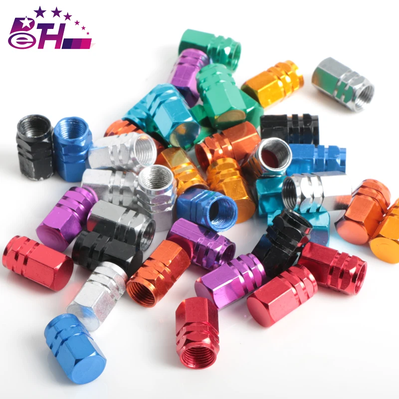 100 шт./упак. универсальные алюминиевые шестиугольные автомобильные шины разных