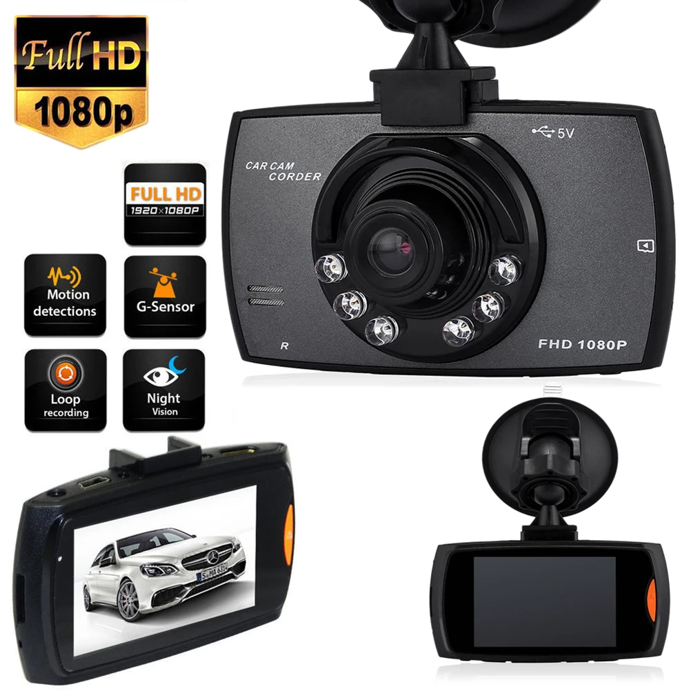 G11 HD 1080P lcd Автомобильный видеорегистратор Камера краш камера g сенсор ночное