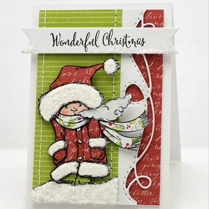 2 шт. Цветочная кружевная рамка металлические штампы трафарет для сделай сам