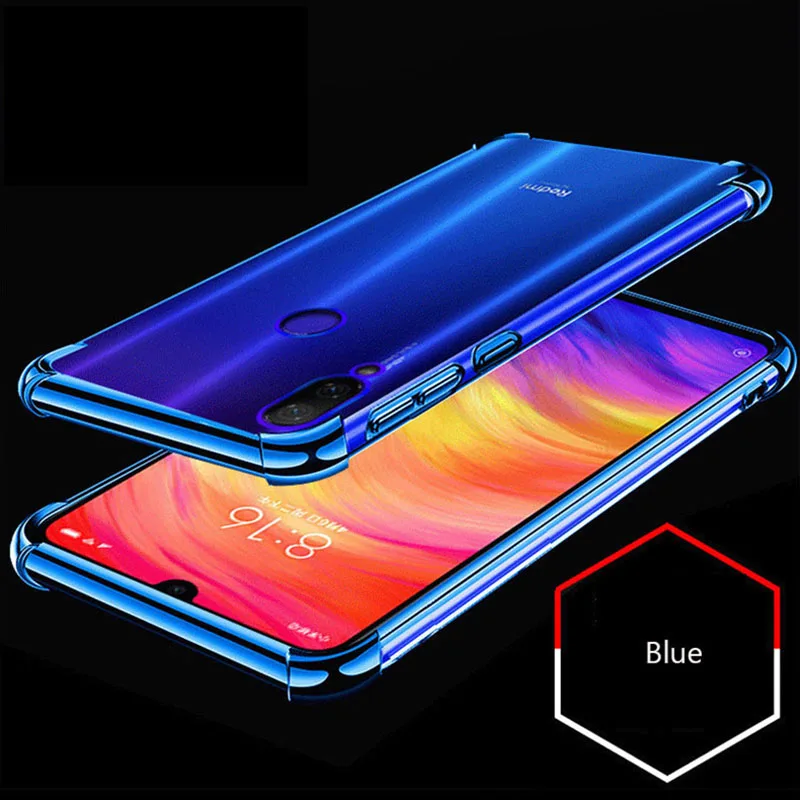 Lainergie чехол для Xiaomi Redmi Note 7 роскошное покрытие чехла водителя мягкий прозрачный