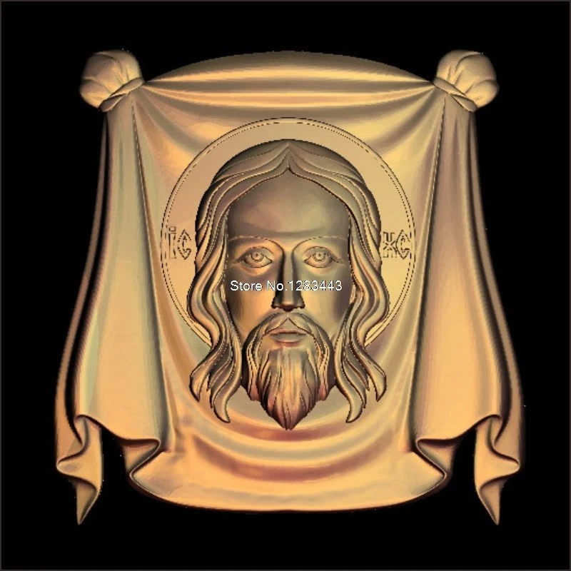 Модель jesu _ с головой Христа модель STL рельефом для ЧПУ формат Иисуса 3d роутер 3