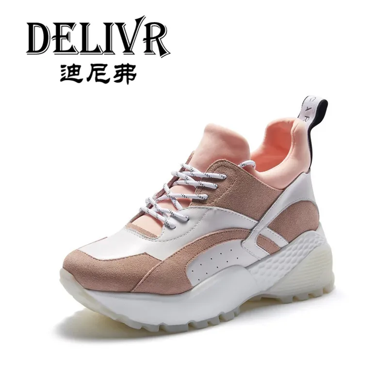 Женские кроссовки Delivr классические на платформе с высоким берцем спортивная