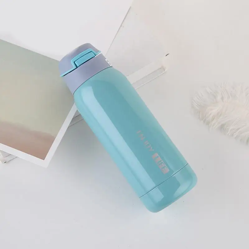 

2019 New Cute Mini Thermos Stainless Steel Vacuum Cup Light And Portable Kids Water Bottle Coffee Tea Mugs Thermal Bottles