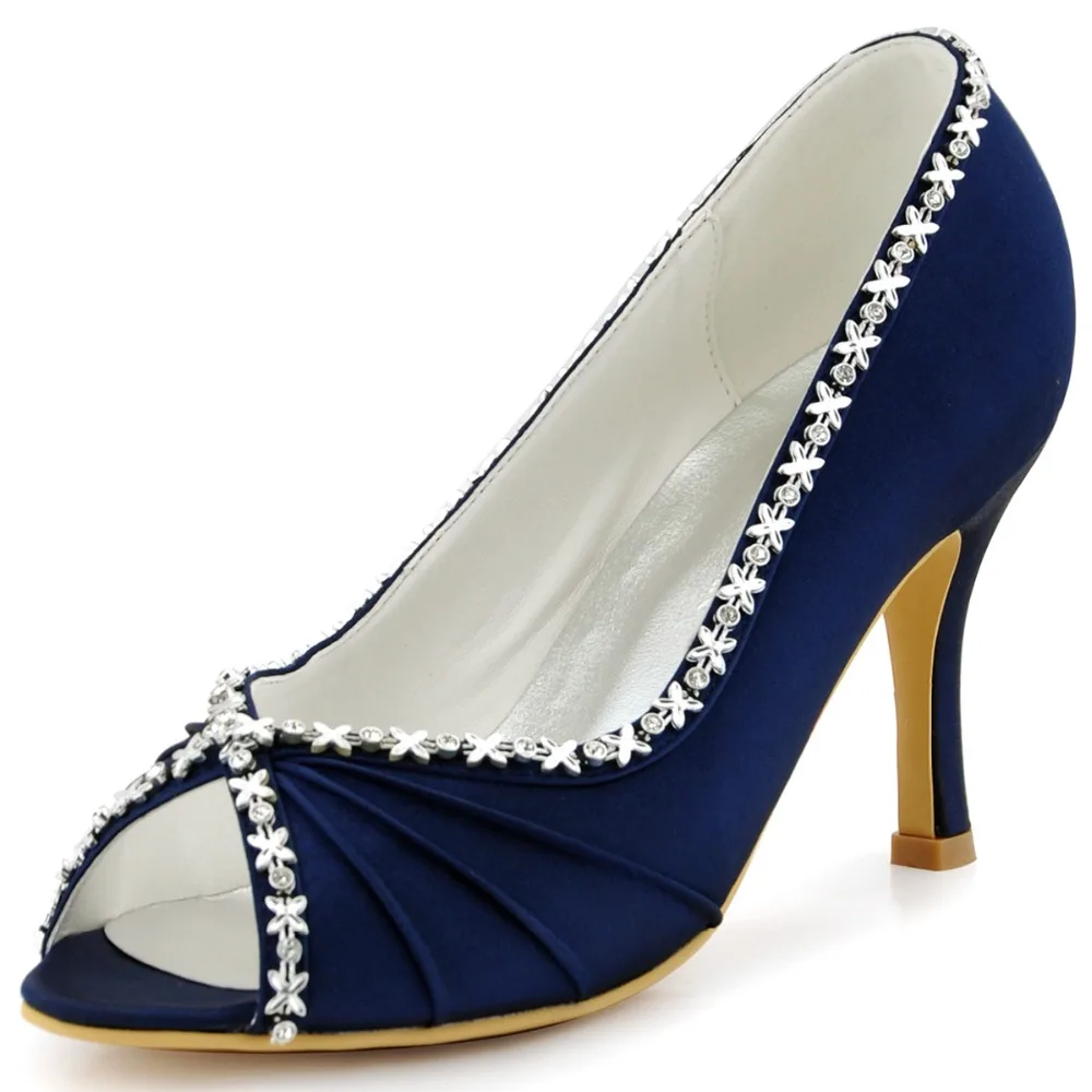 Женская обувь цвет синий темно бирюзовый вечерние туфли лодочки для свадьбы на