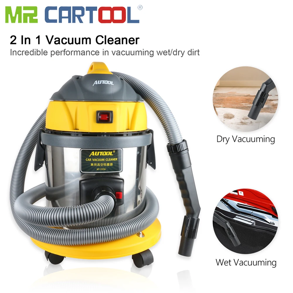 MR CARTOOL15L автомобильный пылесос влажный сухой 5 пик hp 1000 Вт автомобиль из