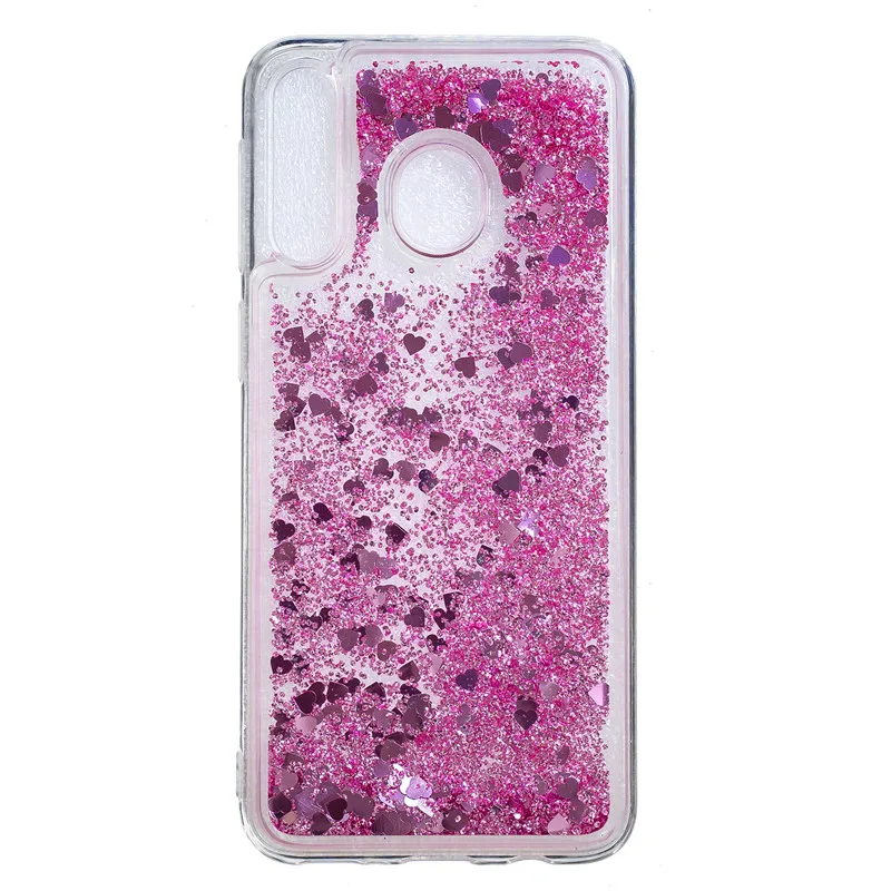 FLYKYLIN Блестящий с жидкостью чехол для Samsung Galaxy M30 M20 M10 A10 A20 A30 A40 A50 A70 A520 A9 A7 2018 Мягкий
