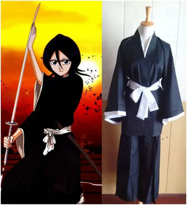 Размера плюс Униформа Блич Cos Kurosaki Ichigo косплей мужской костюм аниме Харадзюку