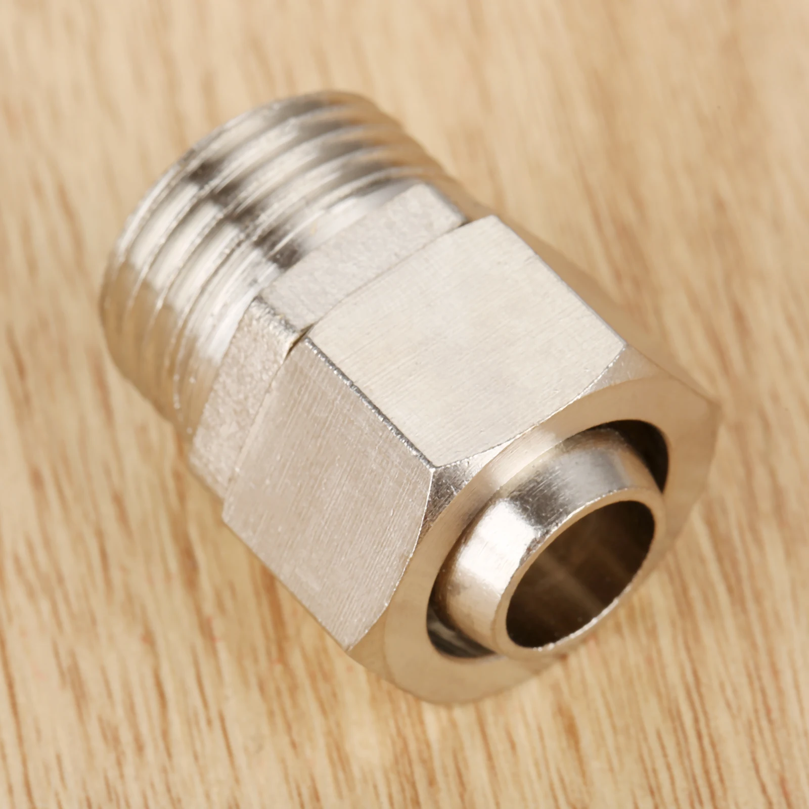 1 шт. PC16 04(16mm 1/2 &quot) с наружной резьбой хромированный кран из латуни для